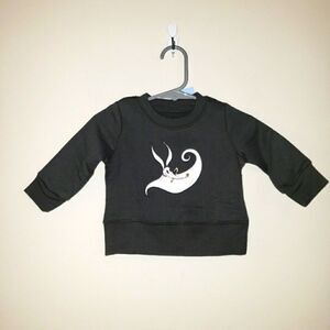 DISNEY BABY NIGHTMARE BEFORE CHRISTMAS ZERO SWEATSHIRT SIZE 3-6 MONTHS NWT